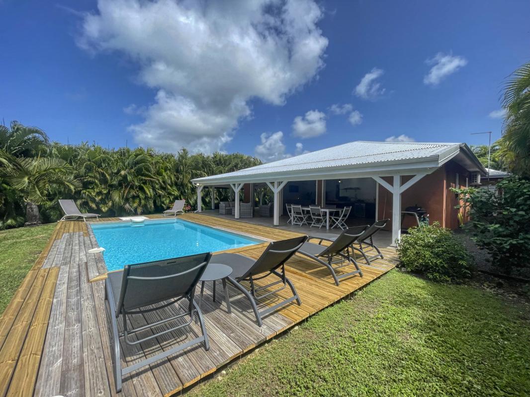 3-Location villa piscine Saint François Guadeloupe_ensemble